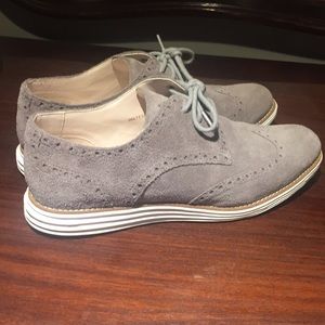 Cole Haan Lunar Grand Grey Suede